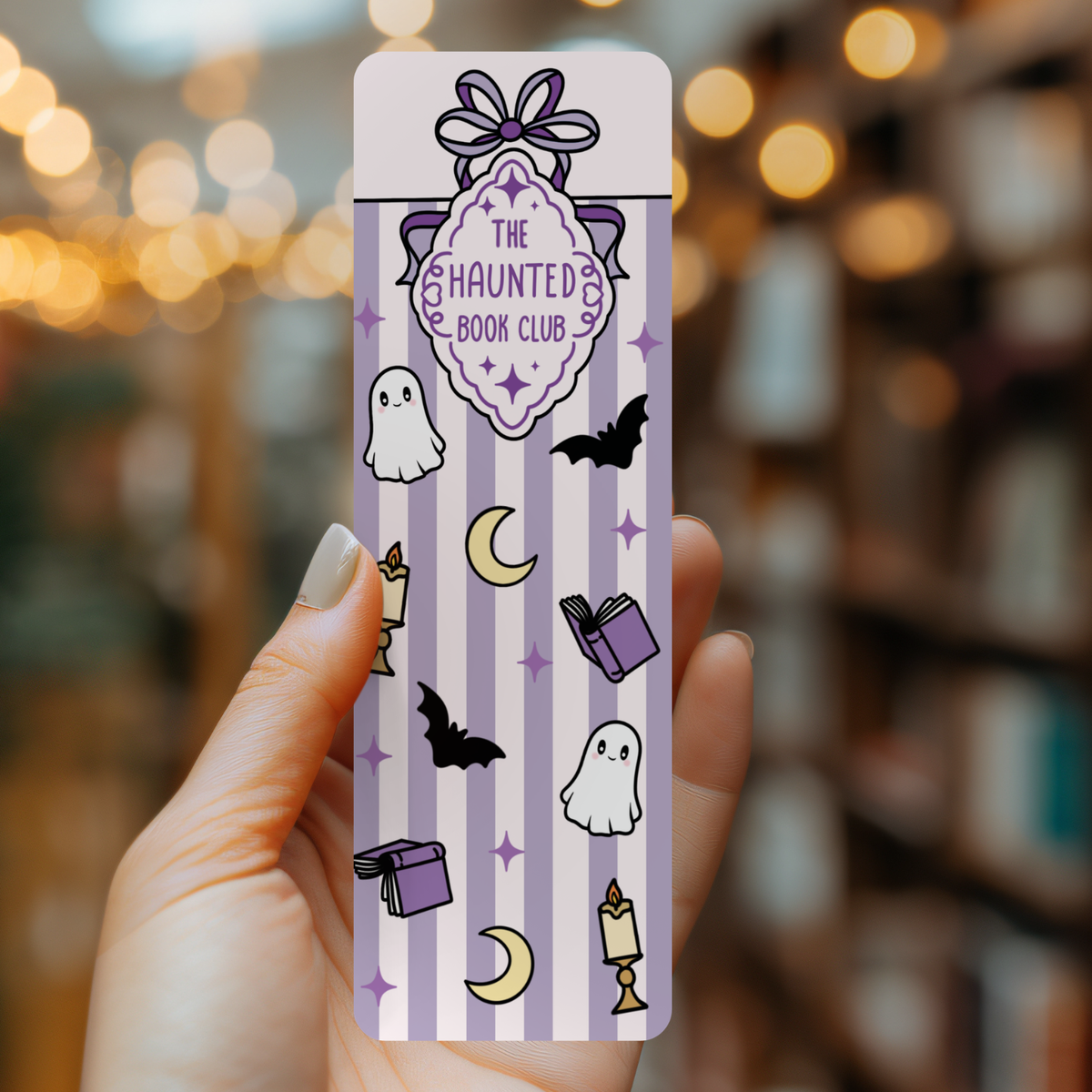 Haunted Book Club Bookmark | Midnight Reader