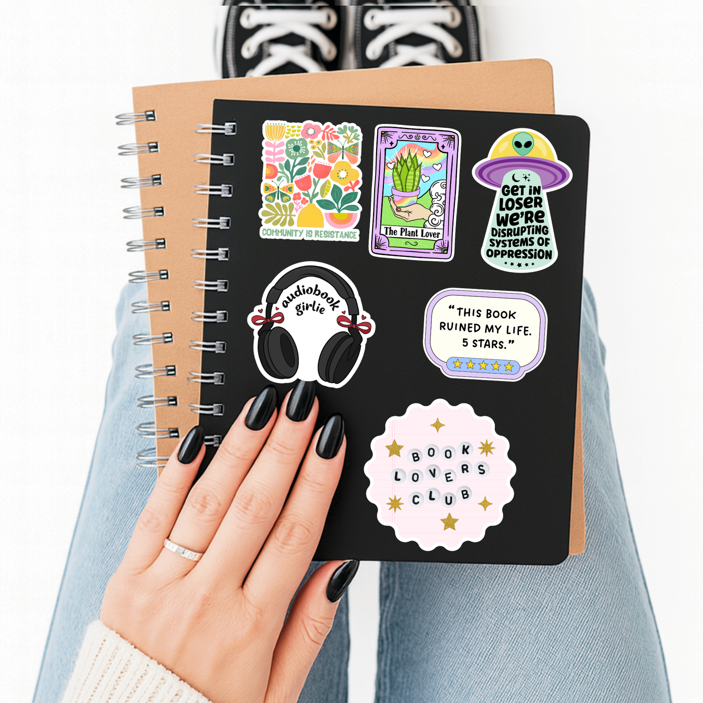 Book Lovers Club Sticker | Bookish Gift