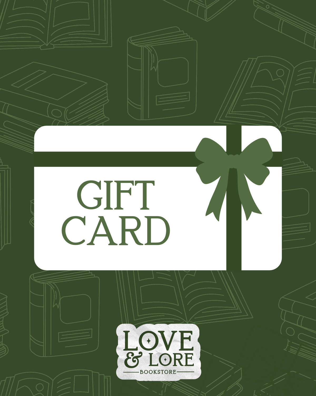 Love and Lore Bookstore E-Gift Card