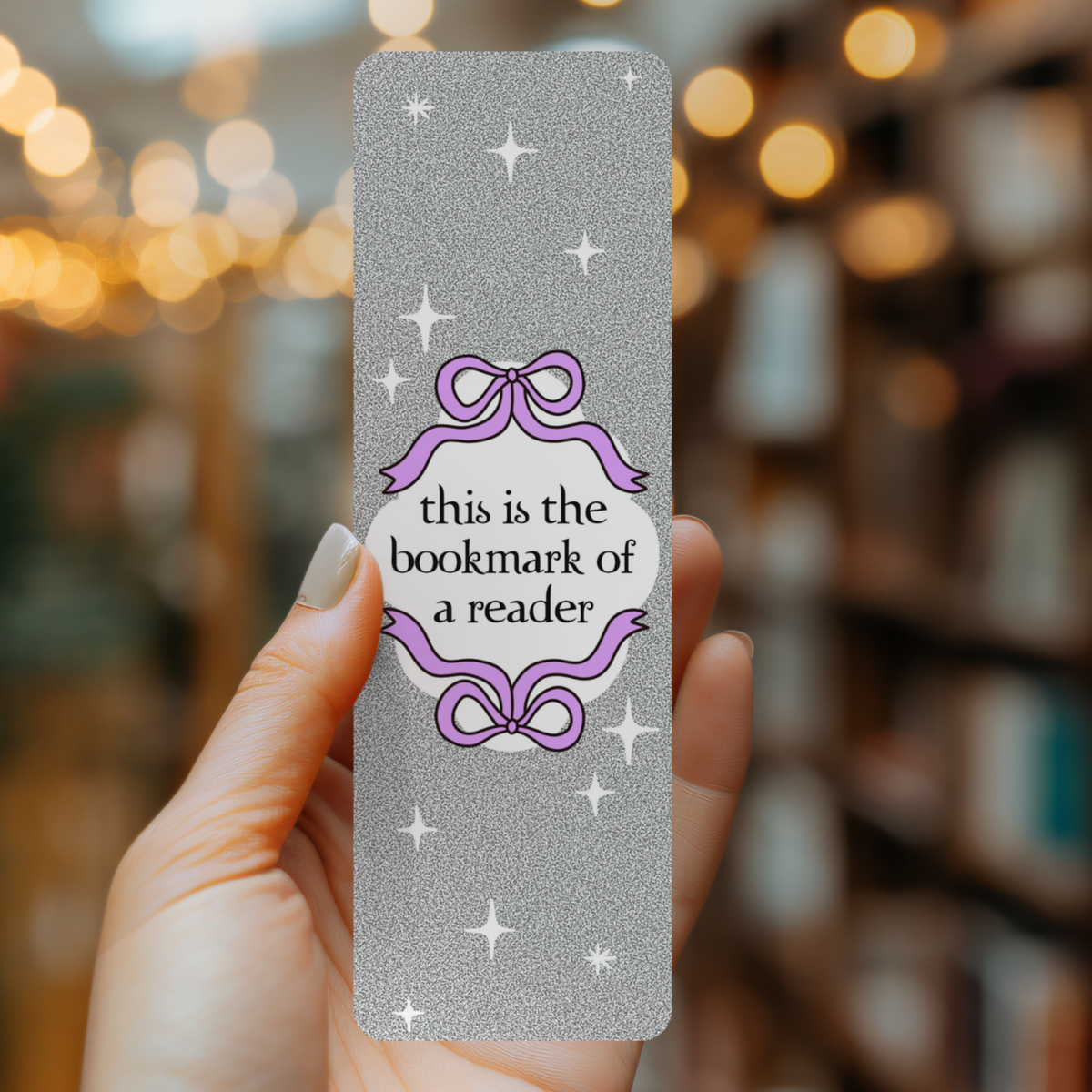 This Is the Book of a Reader Bookmark | Cozy Fall
