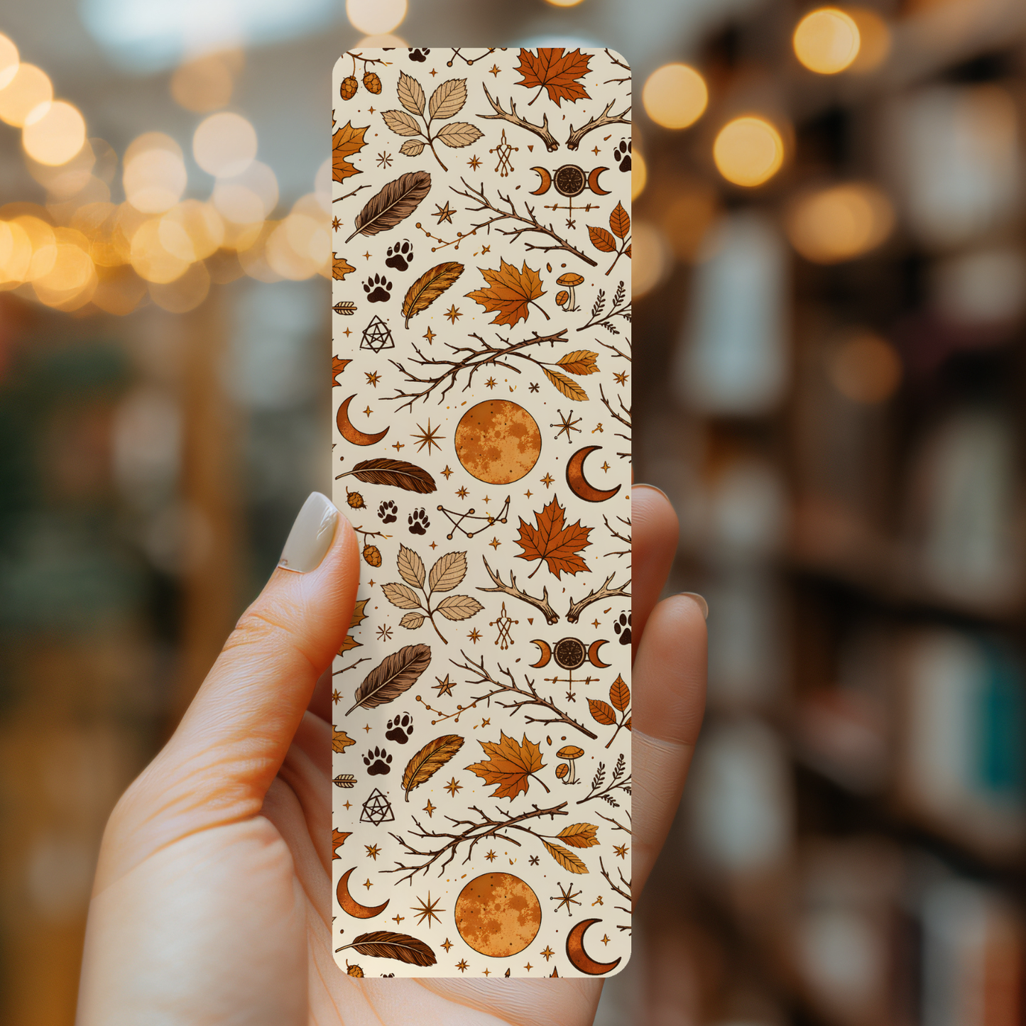 Wolf Moon Bookmark | Autumn Reader