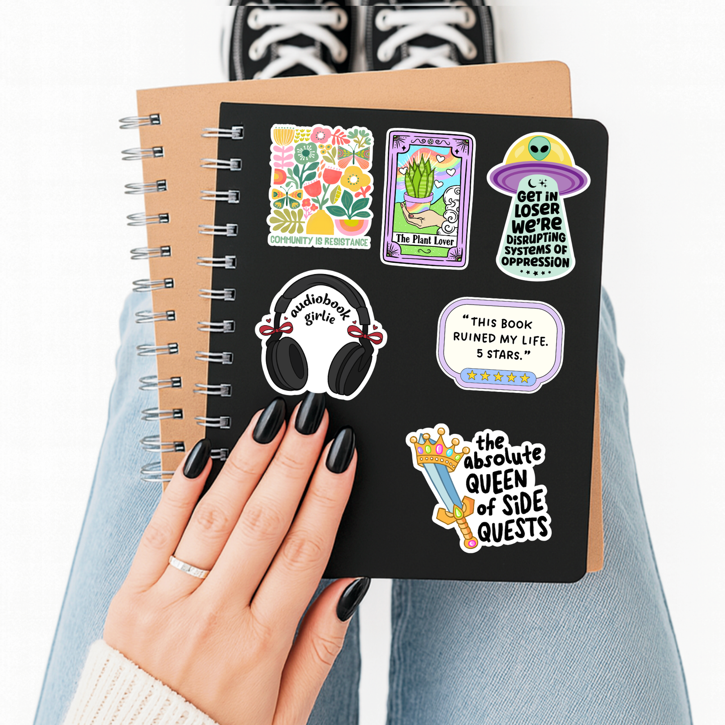 Queen Of Side Quests ADHD Sticker