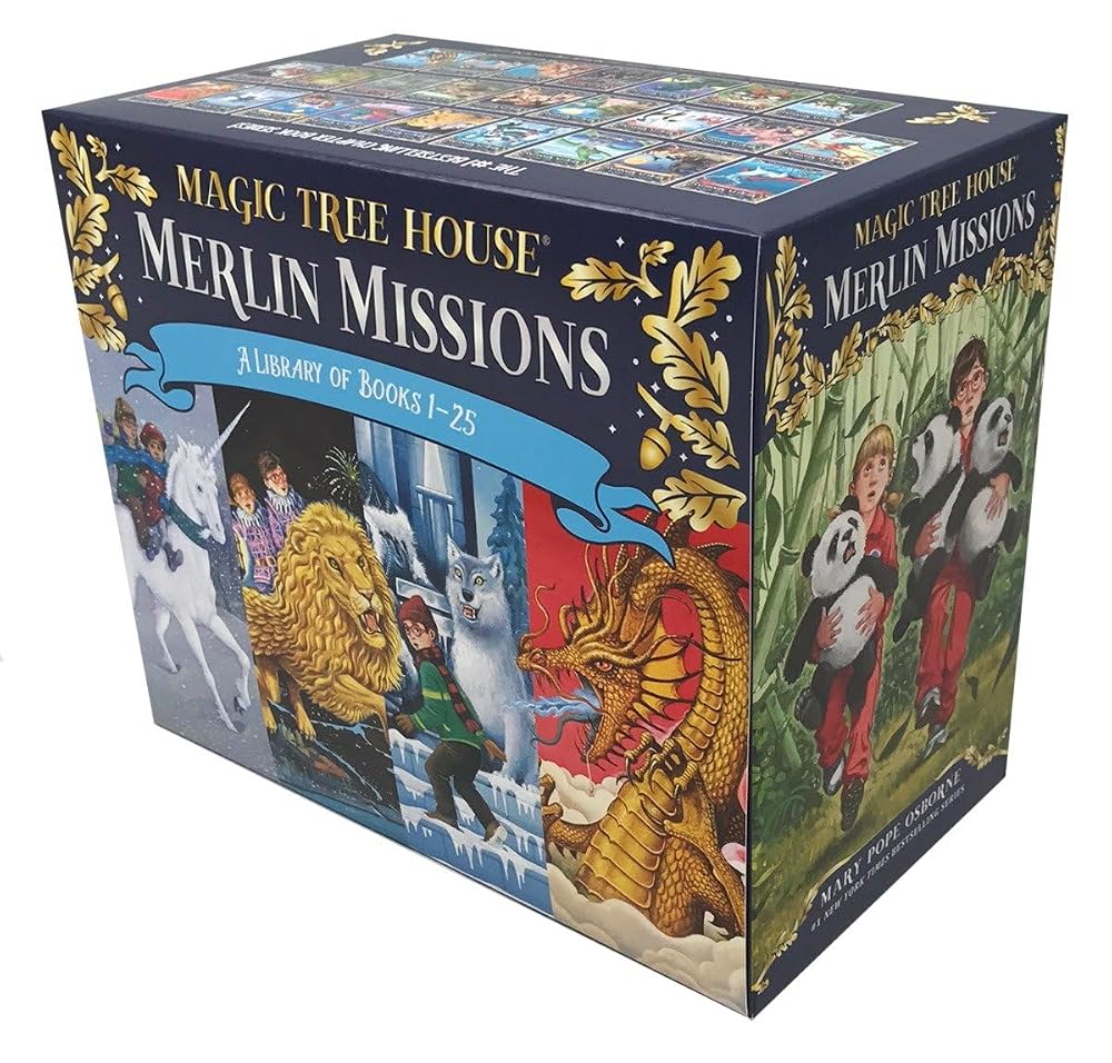 Magic Tree House Merlin Missions Books 1-25 Boxed Set cover image