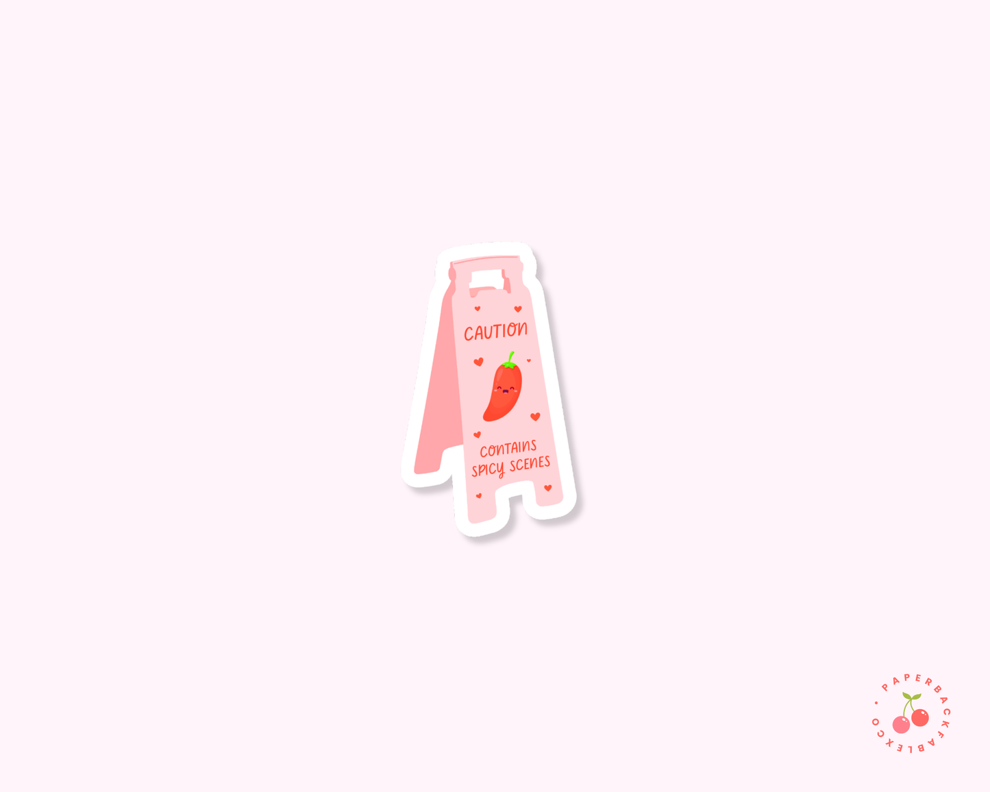 Caution Contains Spicy Scenes - Stickers