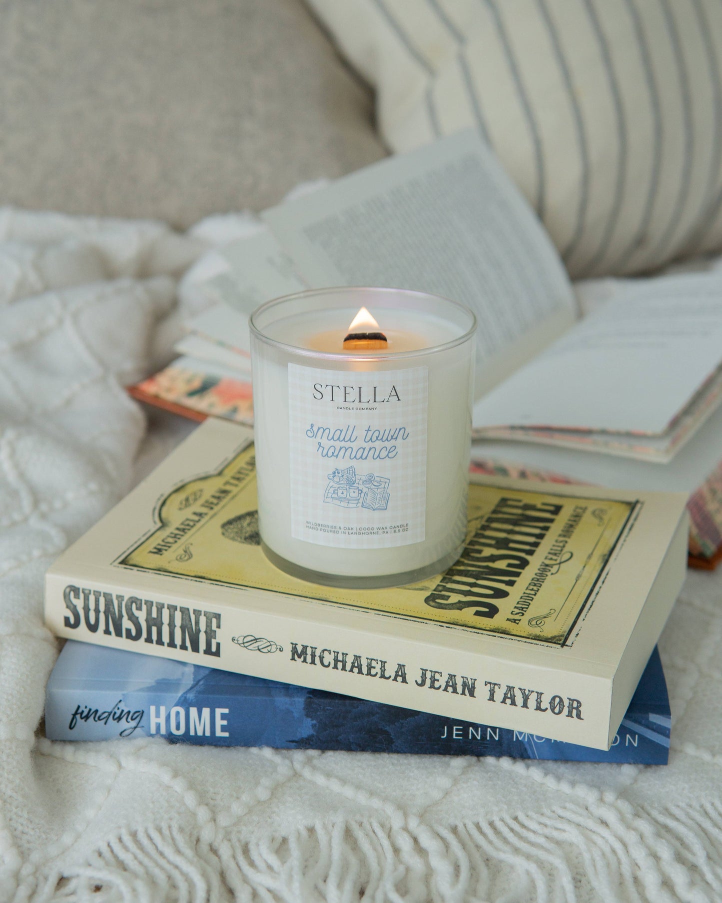 Small Town Romance Candle