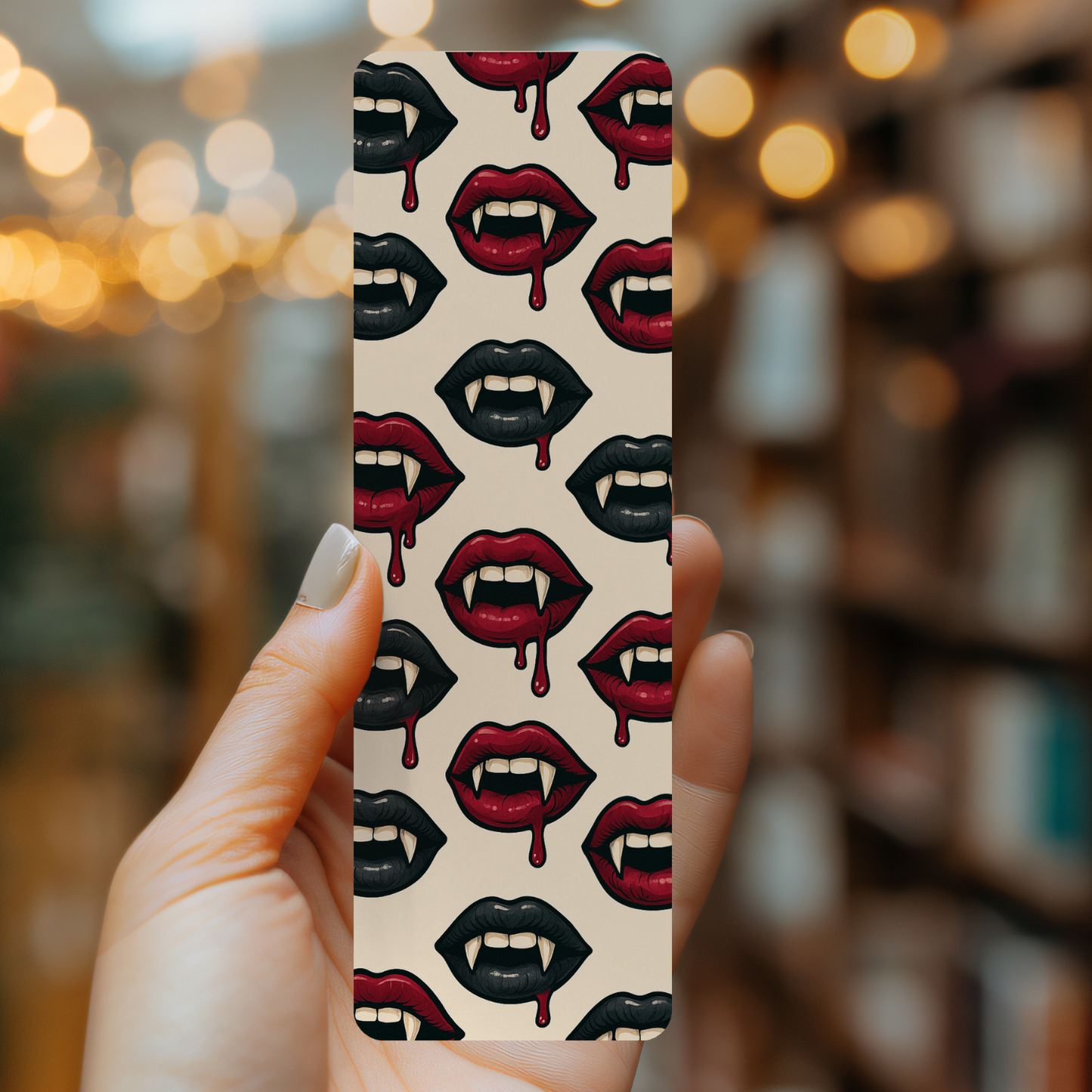 Pop Art Vampire Bookmark | Vamp! Midnight Reading