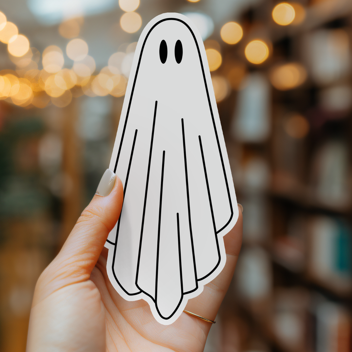 Ghost Sighting Die Cut Bookmark