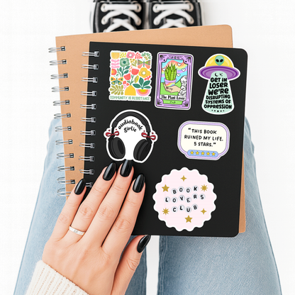 Book Lovers Club Sticker | Bookish Gift