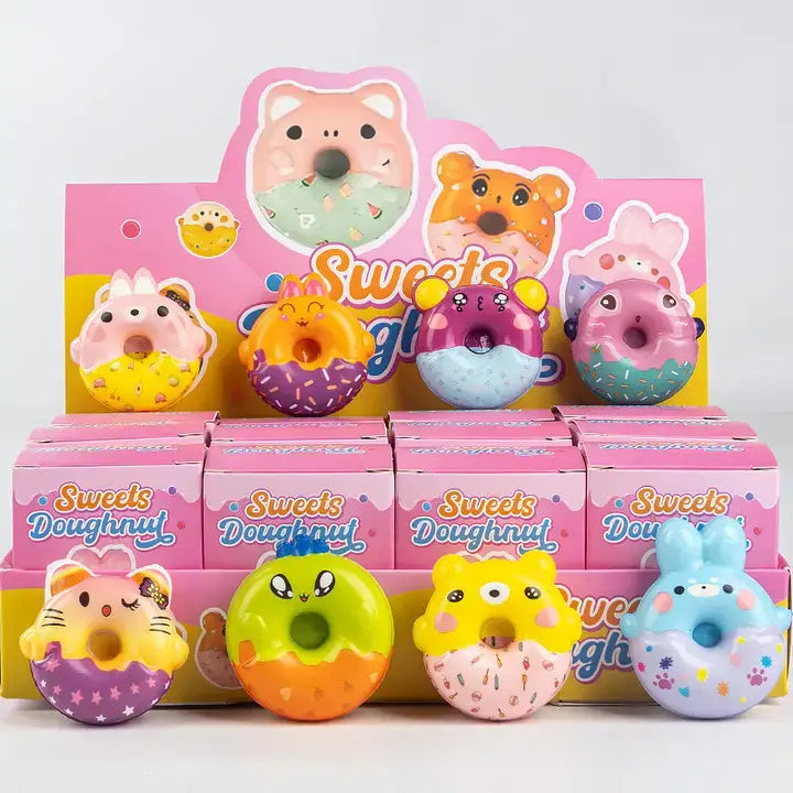Colorful Fast Food Squishy Toy Set Stress Relief Gift