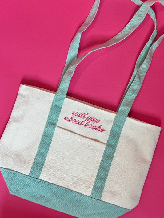 Bookish Mini Tote | Will Yap About Books
