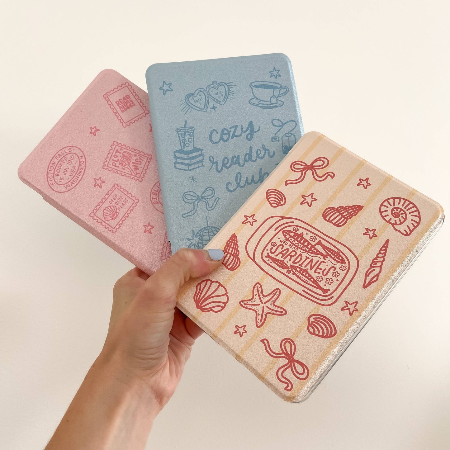 Cozy Reader Club Kindle Case