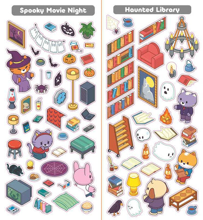 Sticker Therapy: Cozy Creepy Creations by IglooBooks