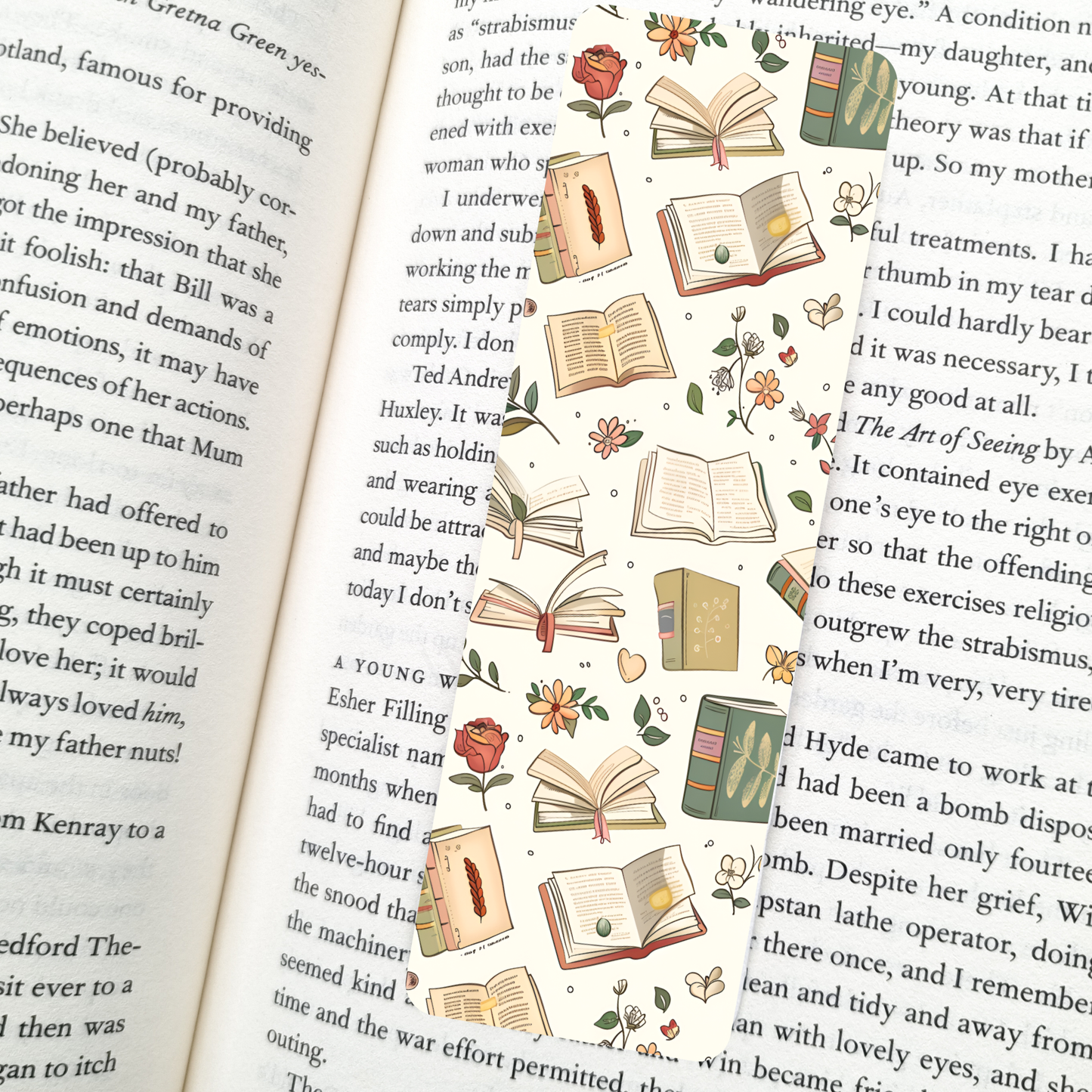 French Garden Bookmark