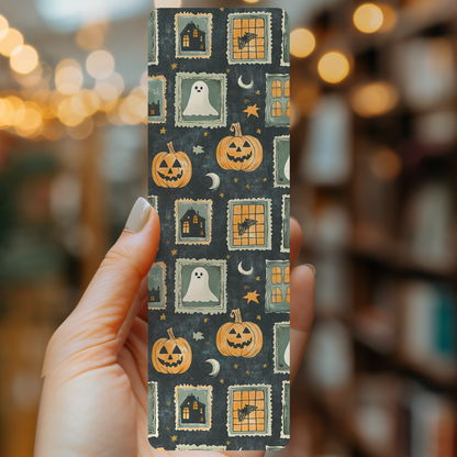 Haunted Stamps Bookmark – Soft Matte Laminated 