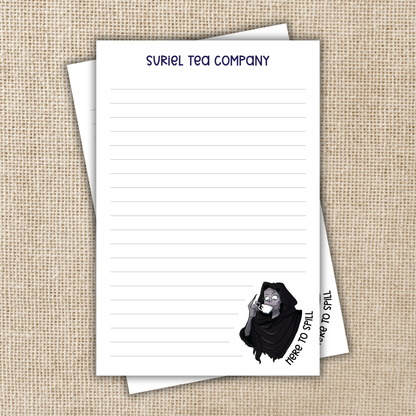 Suriel Tea Company Notepad | ACOTAR Sarah J Maas