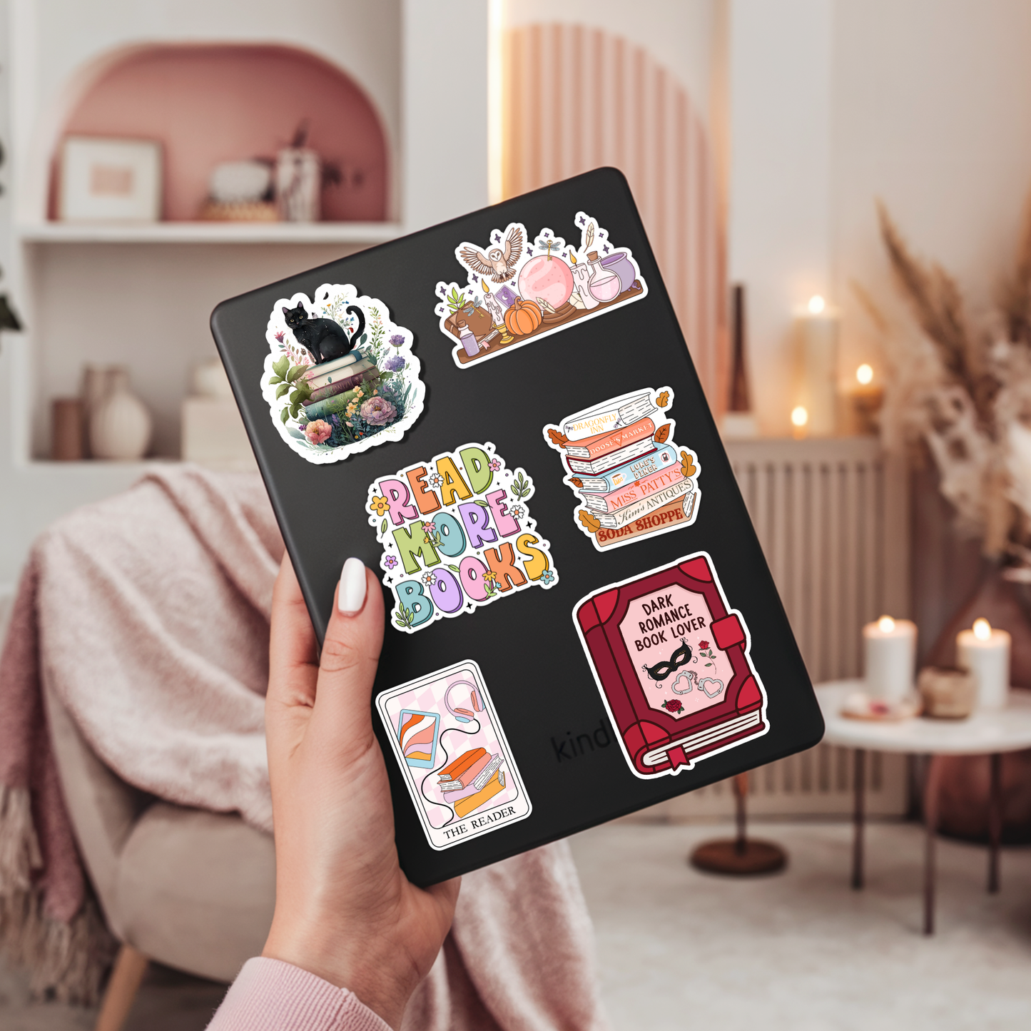 Dark Romance Book Lover Sticker | Bookish Romance