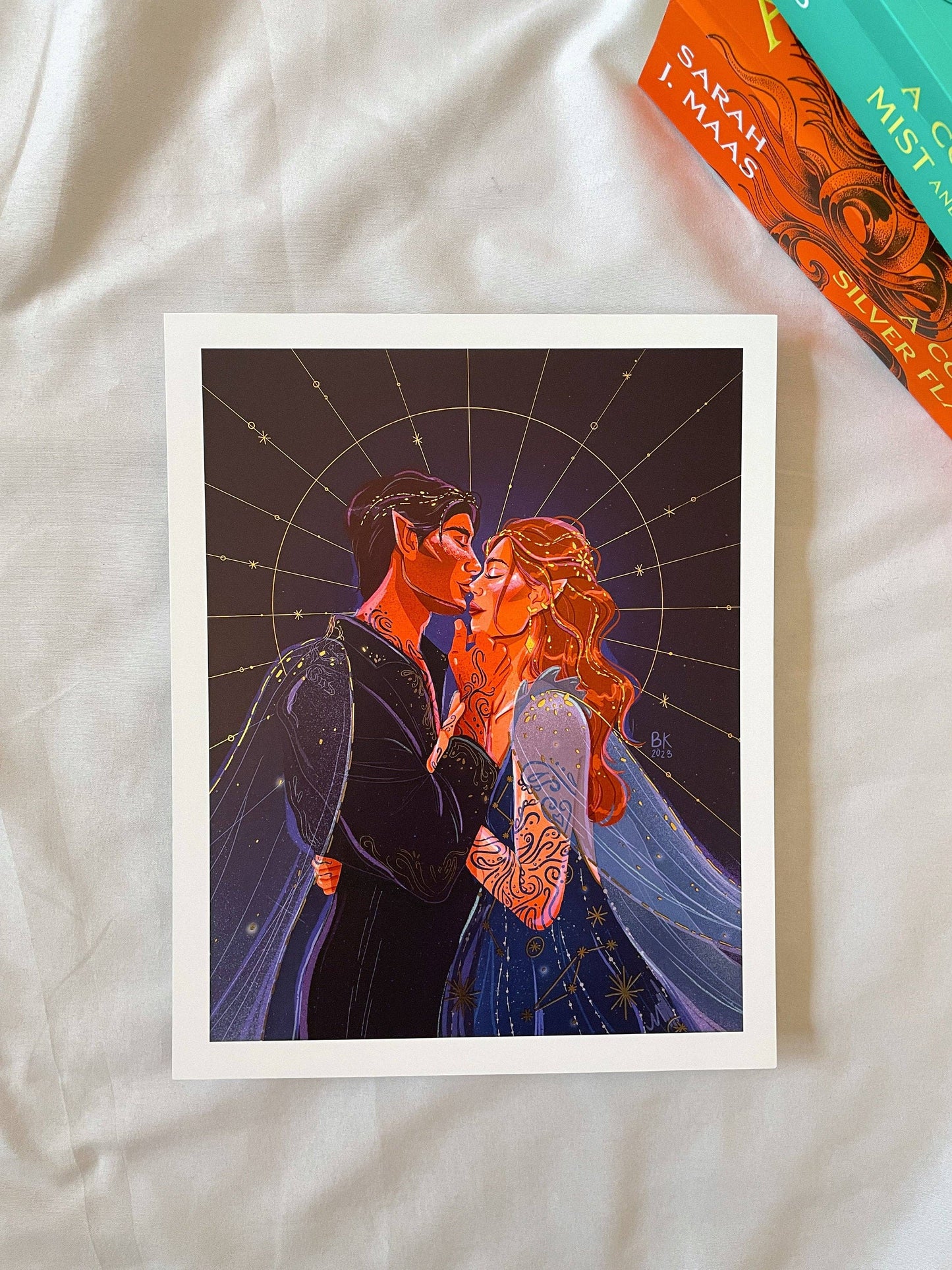 Bound by Starlight *Gold Foil Print*