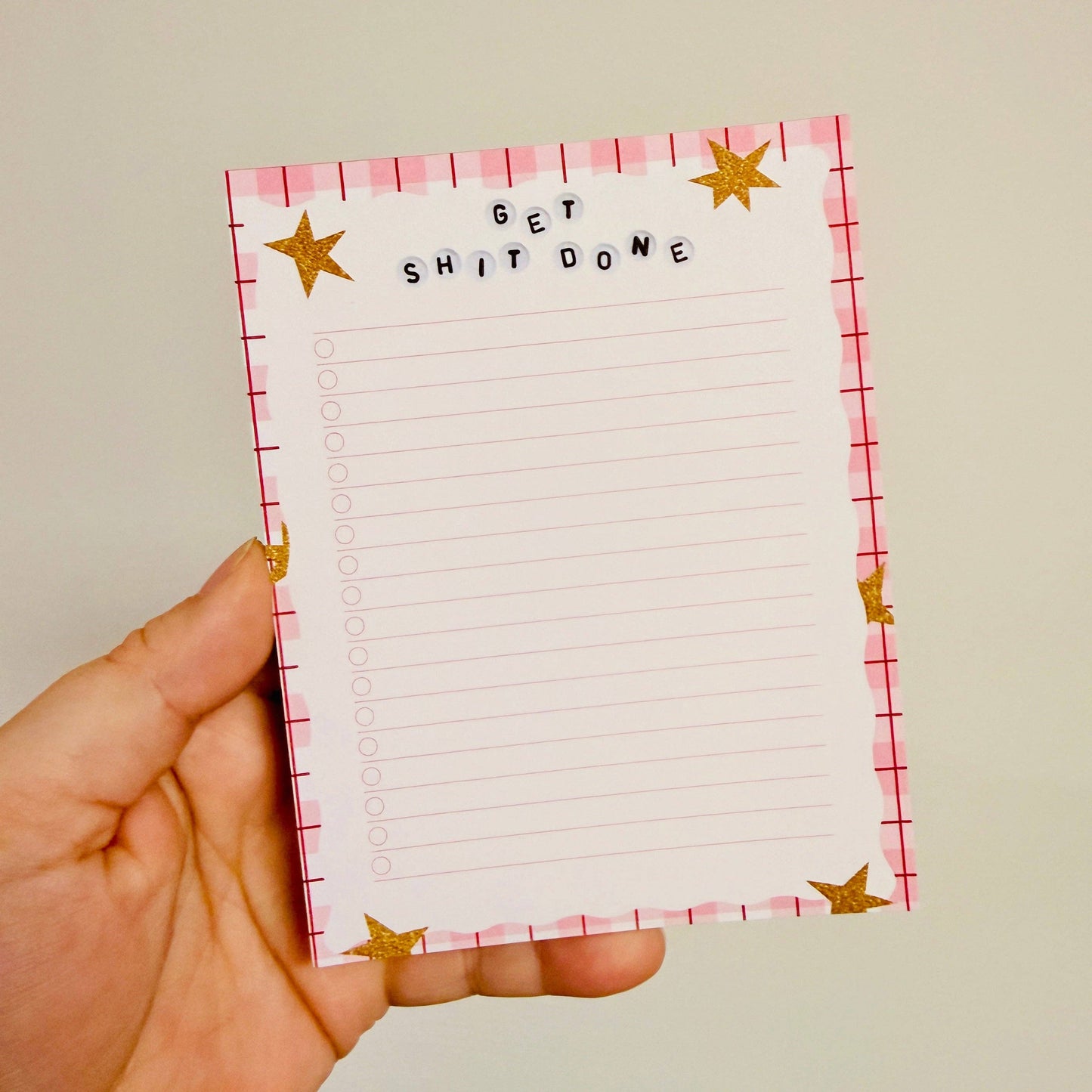 4.25x5.5 Notepad, Get Sh*t Done