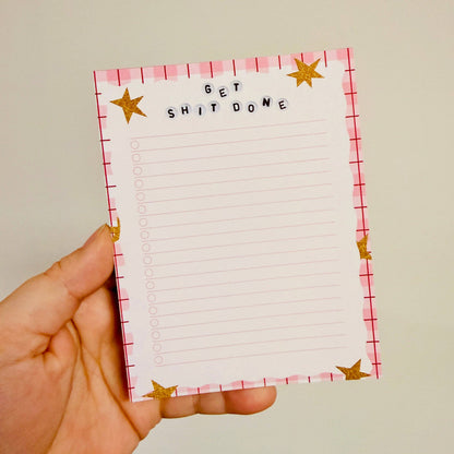 4.25x5.5 Notepad, Get Sh*t Done