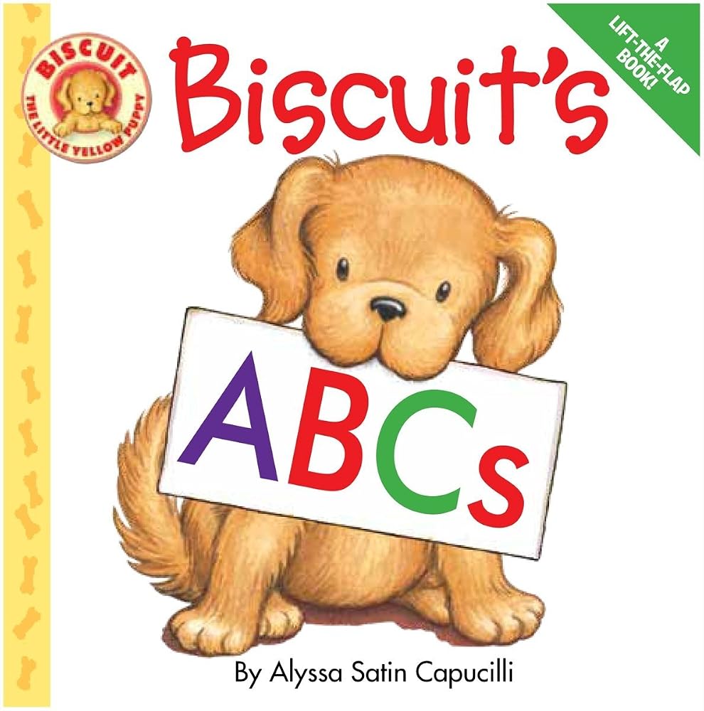 Biscuit's ABCs: A Lift-the-Flap Alphabet Board Book for Kids cover image