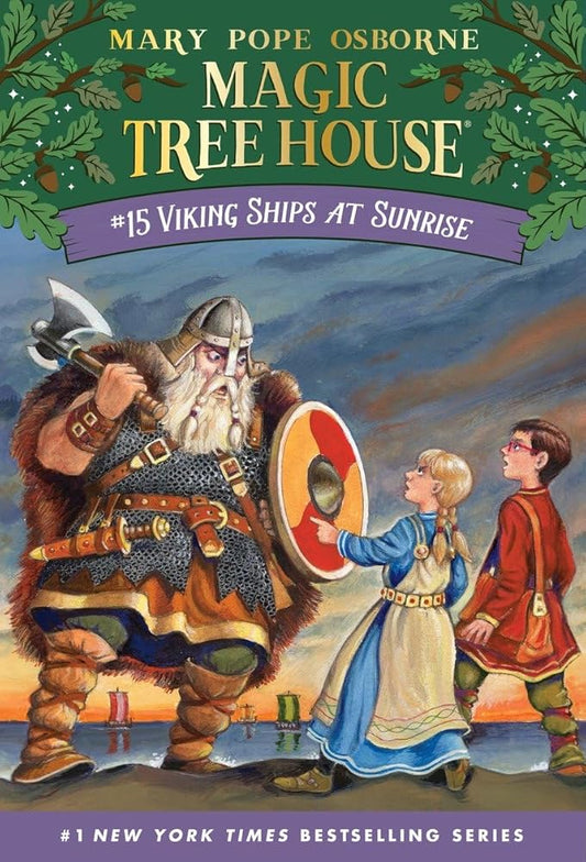 Viking Ships At Sunrise (Magic Tree House, No. 15) cover image