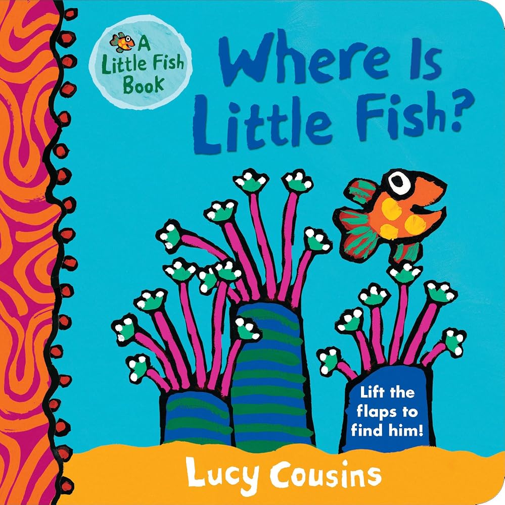 Where Is Little Fish?: (A Rhyming Hide-And-Seek Lift-The-Flap Board Book for Babies and Toddlers Featuring Ocean Animals and Playful Fun) cover image