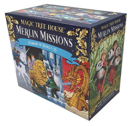 Magic Tree House Merlin Missions Books 1-25 Boxed Set cover image