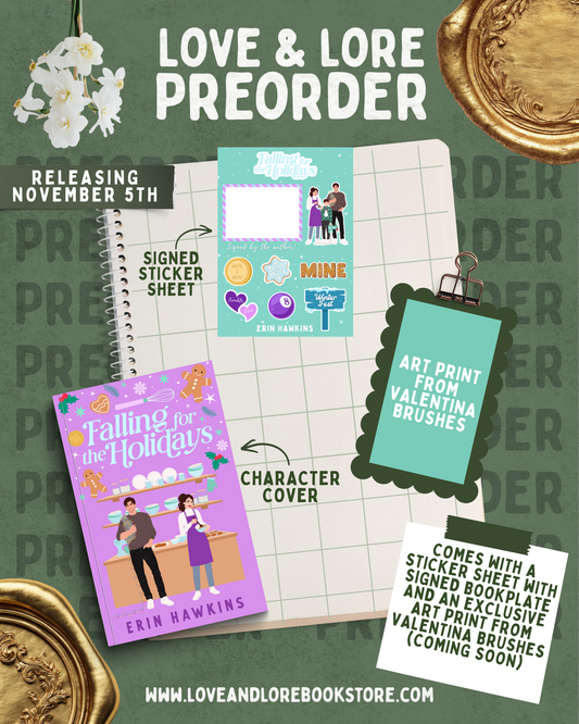 (PREORDER) Falling for the Holidays CHARACTER COVER