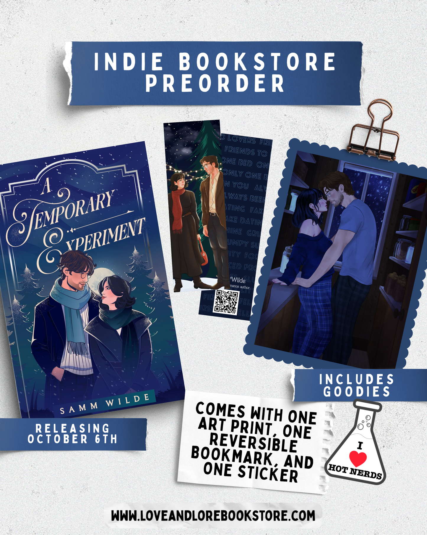 (PREORDER) A Temporary Experiment SIGNED
