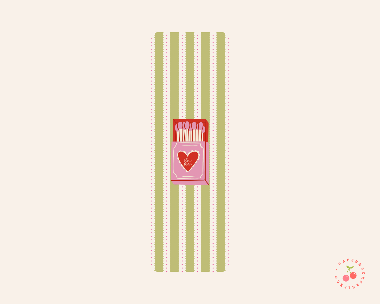 Slow Burn Matchbox - Bookmarks