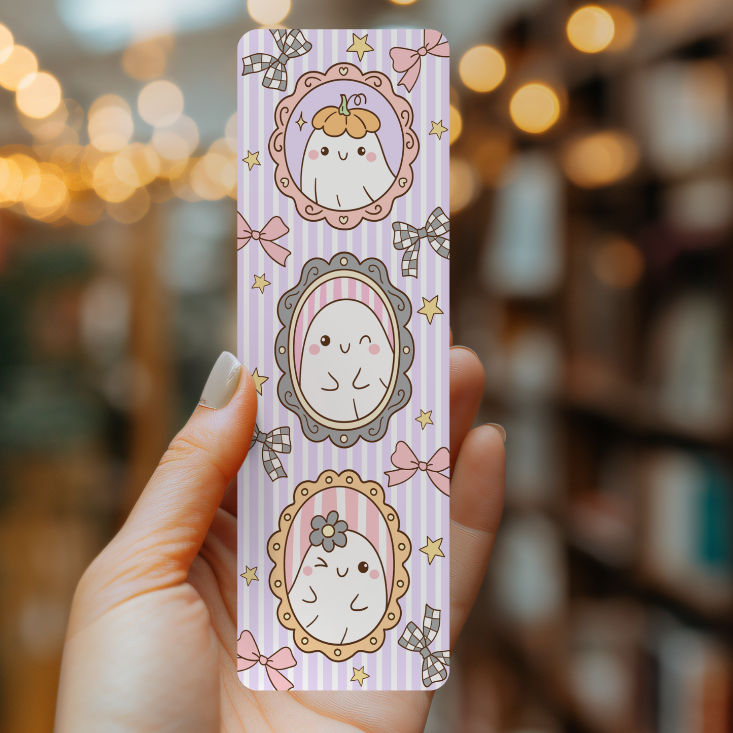Ghost Gallery Bookmark | Halloween Reader