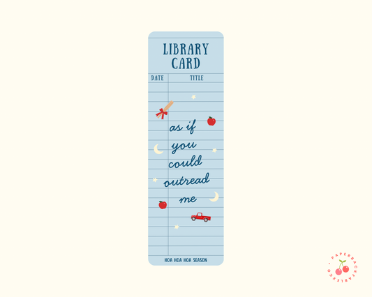 Twilight Library Card - Bookmarks