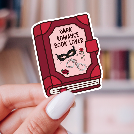 Dark Romance Book Lover Sticker | Bookish Romance