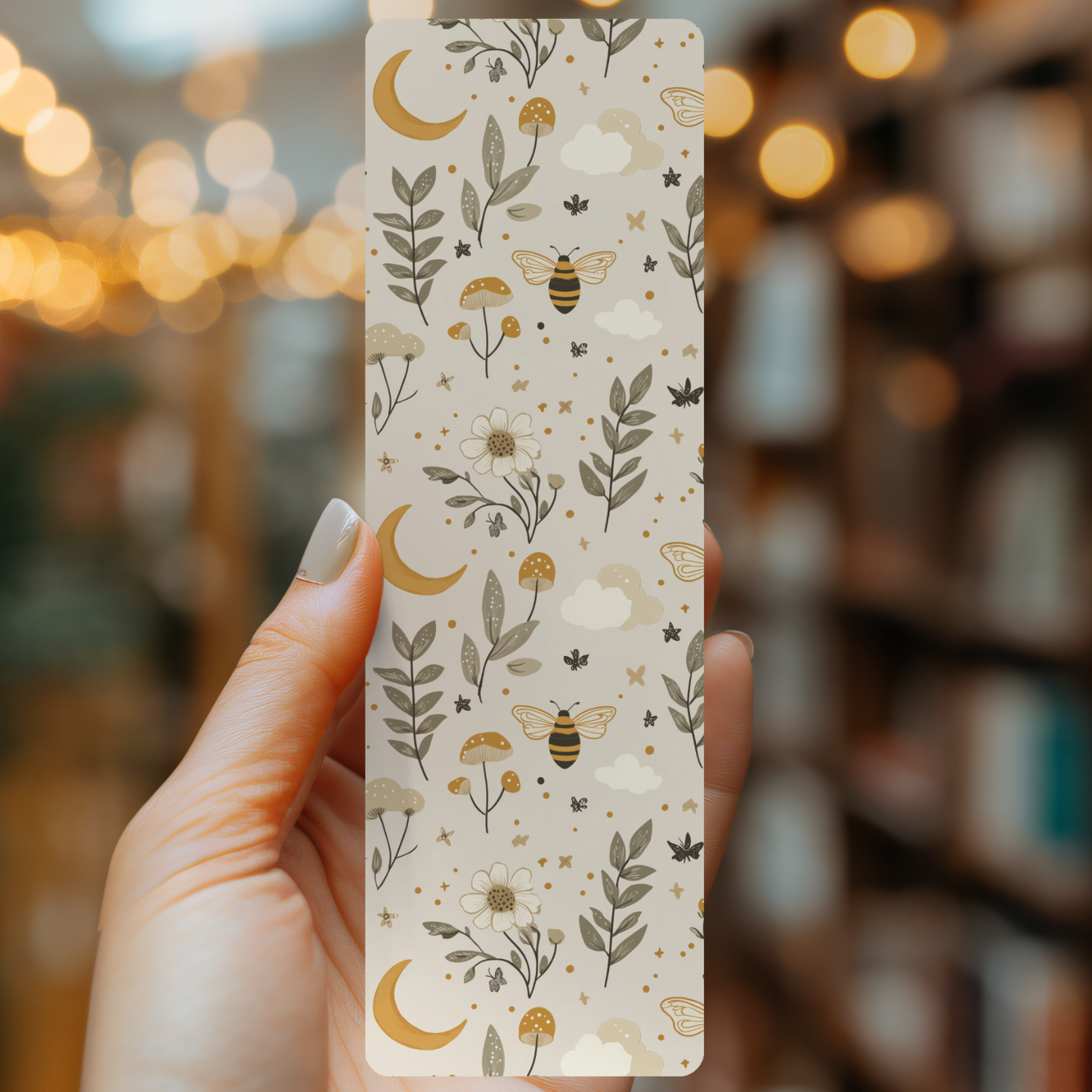 Forest Bees Bookmark | Spring Reading