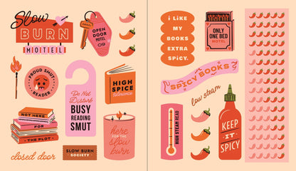 A Romance Reader's Sticker Book