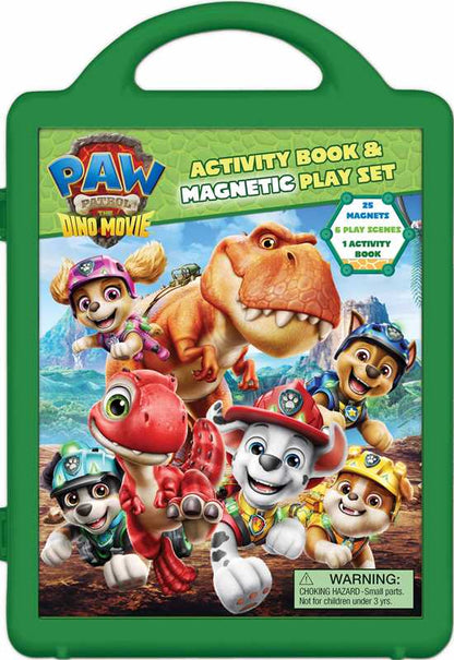 Paw Patrol The Dino Movie: Book and Magnetic Play Set by Editors of Studio Fun International