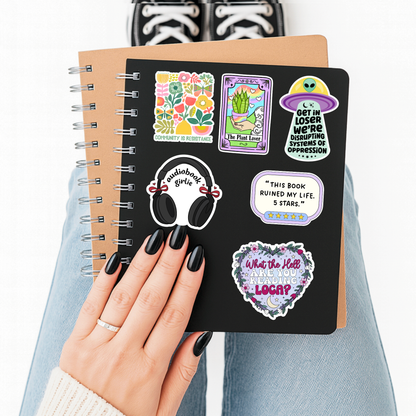 What The Hell Are You Reading, Loca? | Bookish Sticker